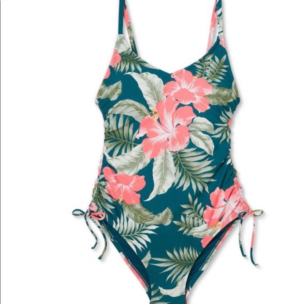 Floral bathing suit- one piece